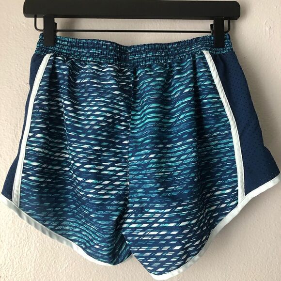 Under Armour blue elastic waist drawstring athletic shorts Womens size XS - Picture 7 of 9